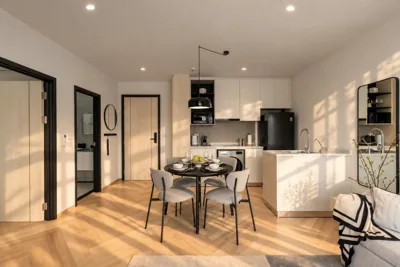 Appartamento con una camera da letto e balcone — Modern Apartment at The Title Legendary Bang Tao 800m to Beach
